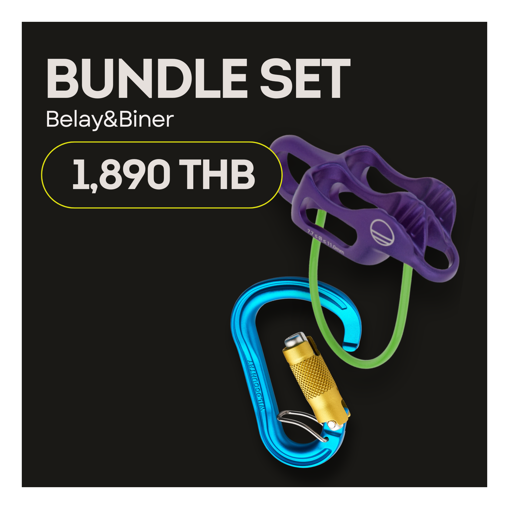 Bundle Set: Belay and Biner
