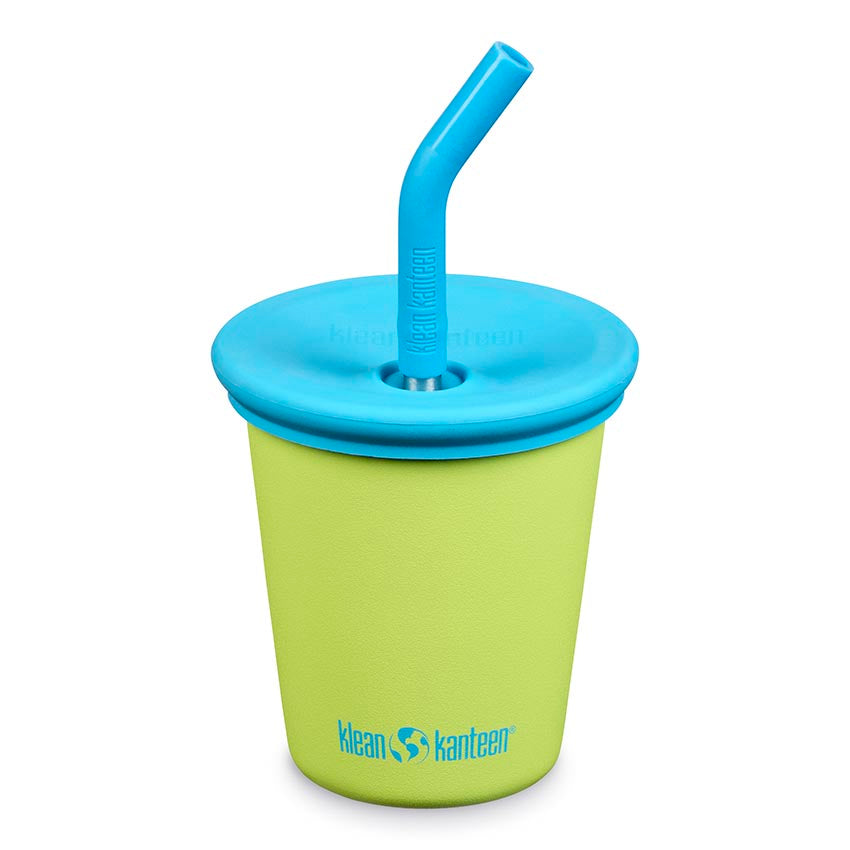 Silikids Silicone Straw Cup - 12oz - Blue